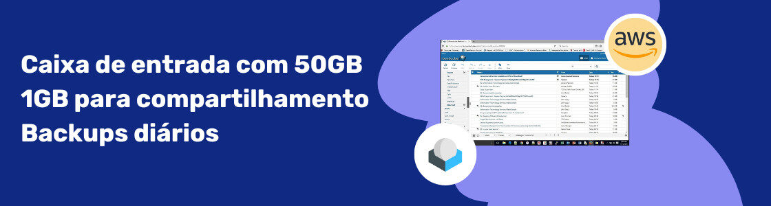 Wordpress completo email 50gb featured