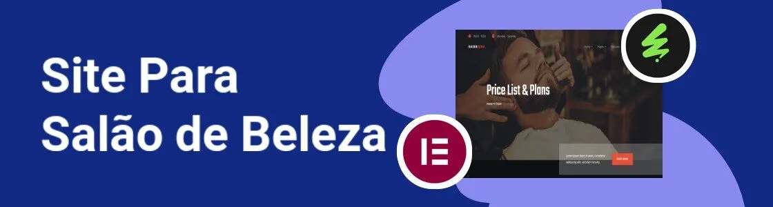 Wordpress completo salao de beleza AVA522V