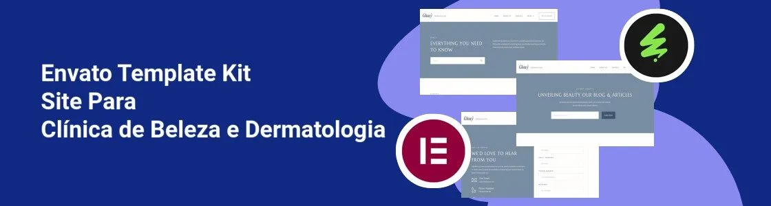 Wordpress completo template kit site para clinica de beleza e dermatologia W2S67J7