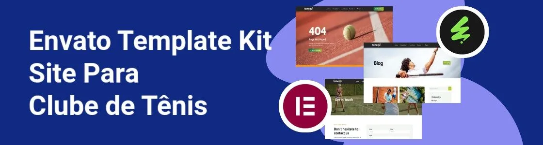Wordpress completo template kit site para clube de tenis 2QFM6E7