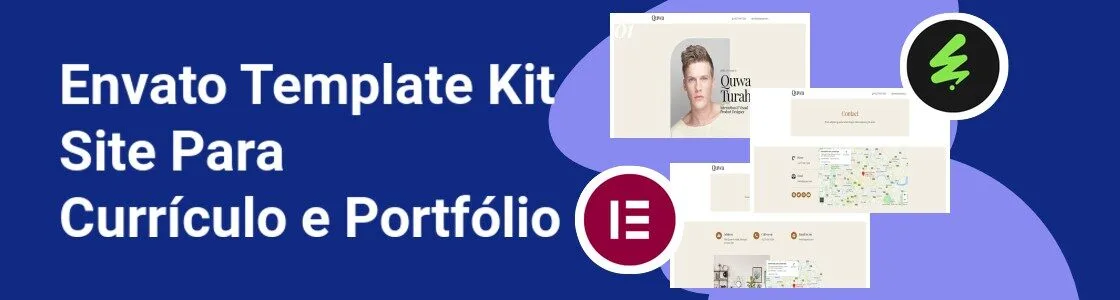 Wordpress completo template kit site para curriculo e portfolio 4FSQYL7