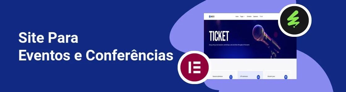 Wordpress completo eventos e conferencias W2DP4SG