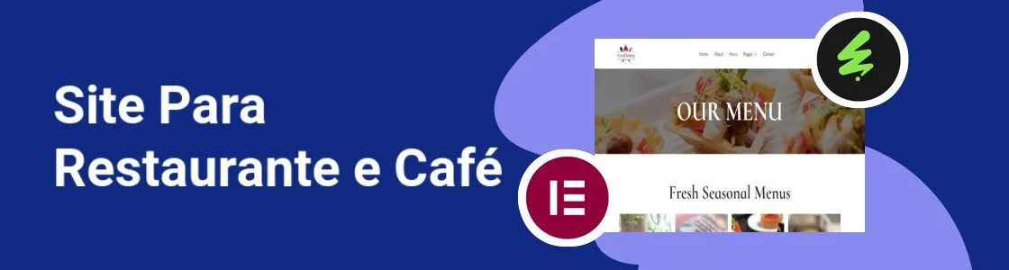 Wordpress completo restaurante e cafe DM26K3K
