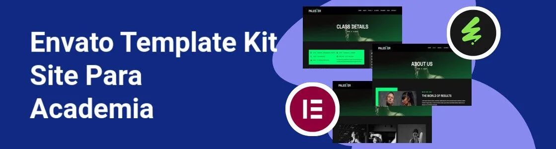 Wordpress completo template kit site para academia 5CRZHHY