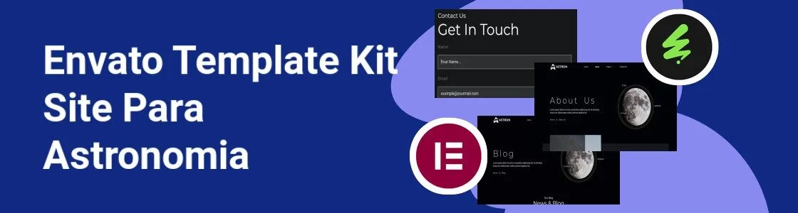 Wordpress completo template kit site para astronomia 7HSCRCC