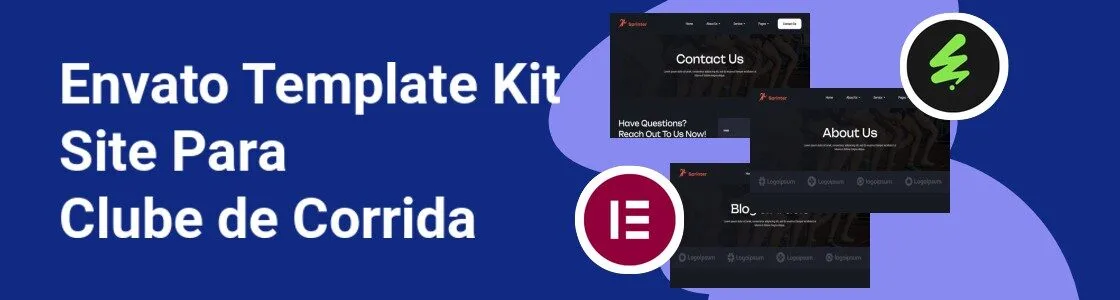 Wordpress completo template kit site para clube de corrida Q4UC88N