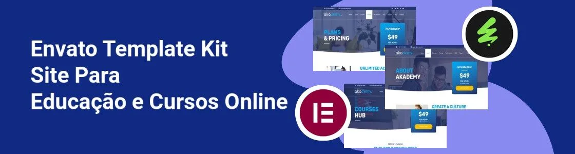 Wordpress completo template kit site para educacao e cursos online EJCUZ4H