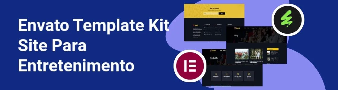 Wordpress completo template kit site para entretenimento ESRYR56
