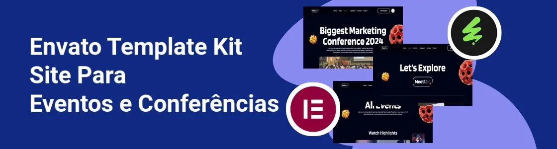 Wordpress completo template kit site para eventos e conferencias YWE6U4K