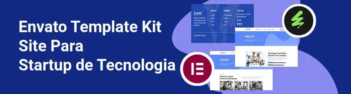 Wordpress completo template kit site para startup de tecnologia E6NWKQH