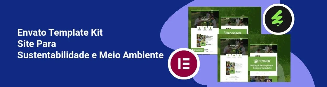 Wordpress completo template kit site para sustentabilidade e meio ambiente KQF8FG3