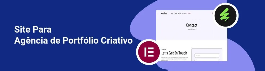 Wordpress completo agencia de portfolio criativo ATPZV22