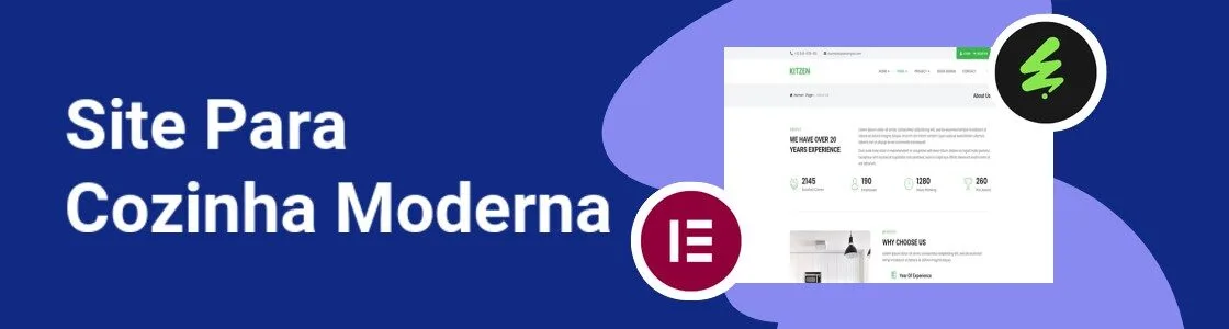 Wordpress completo cozinha moderna YCBBDQB
