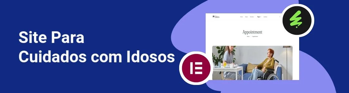 Wordpress completo cuidados com idosos KU85T2D