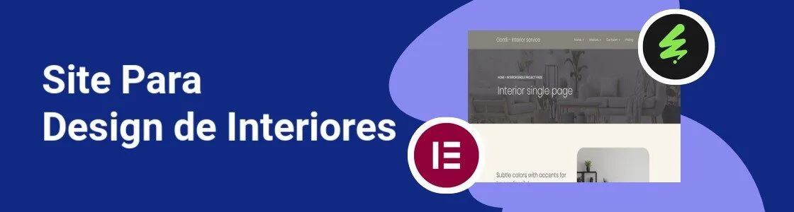 Wordpress completo design de interiores NEA72L7