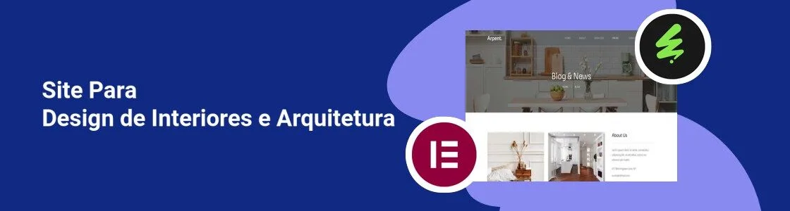 Wordpress completo design de interiores e arquitetura RFE3PCN