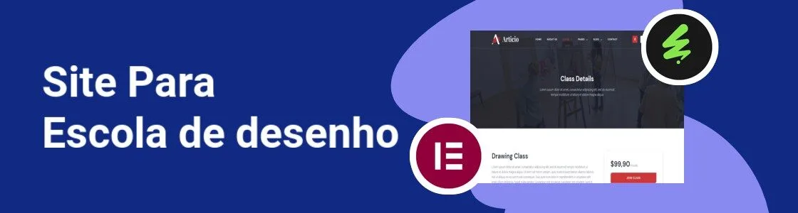Wordpress completo escola de desenho R4NC79V