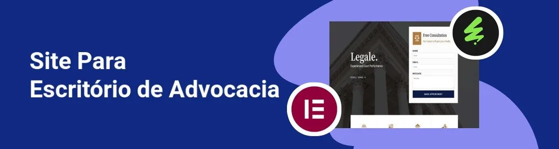 Wordpress completo escritorio de advocacia CRCF36L