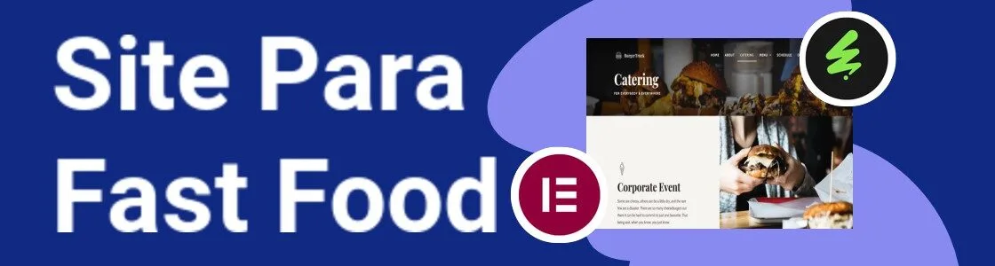 Wordpress completo fast food P94NF48
