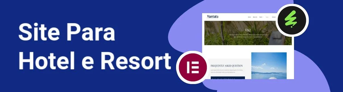 Wordpress completo hotel e resort RSF96F5