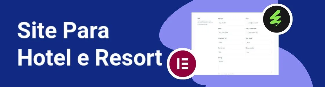 Wordpress completo hotel e resort SE75VRN