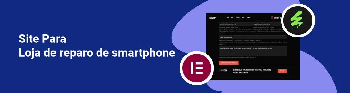 Wordpress completo loja de reparo de smartphone PD68LUV