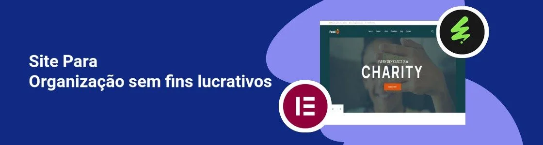 Wordpress completo organizacao sem fins lucrativos QWD56MB