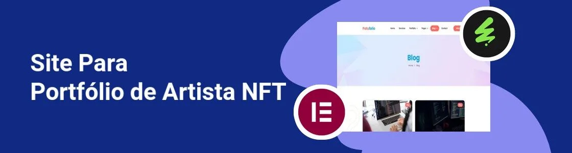 Wordpress completo portfolio de artista nft CCZ7ND2