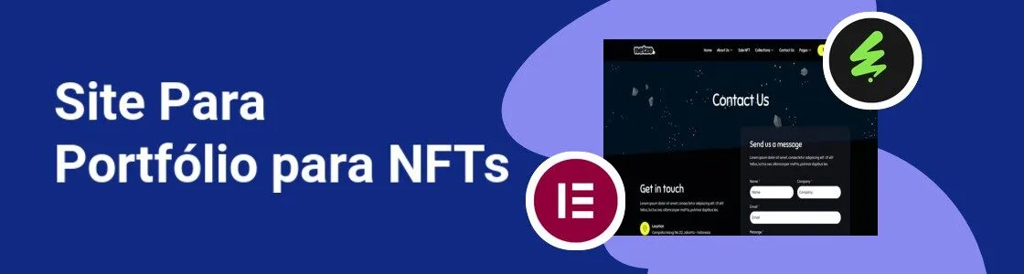 Wordpress completo portfolio para nfts PWMESLC