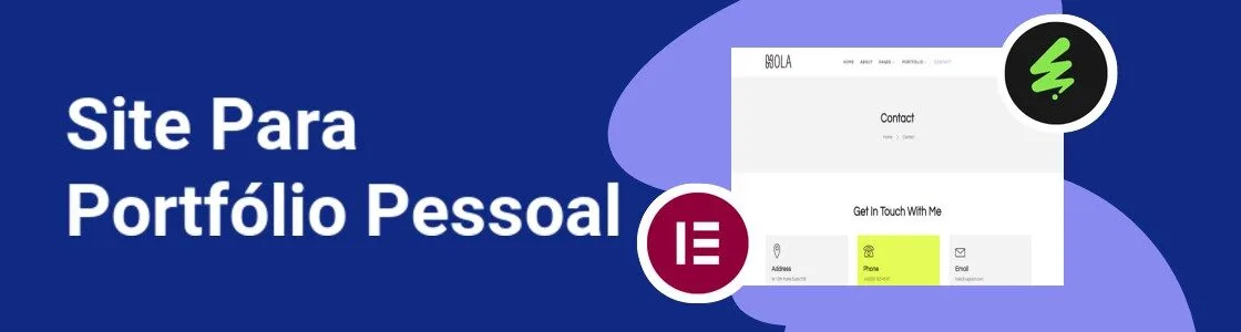 Wordpress completo portfolio pessoal BG7TRR7