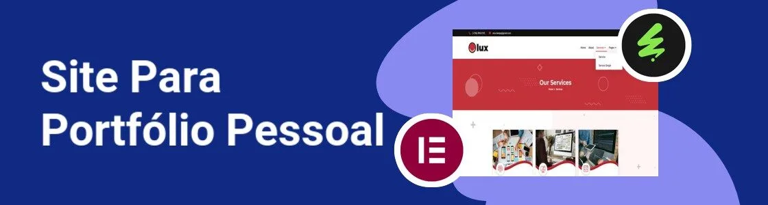 Wordpress completo portfolio pessoal LK7279C