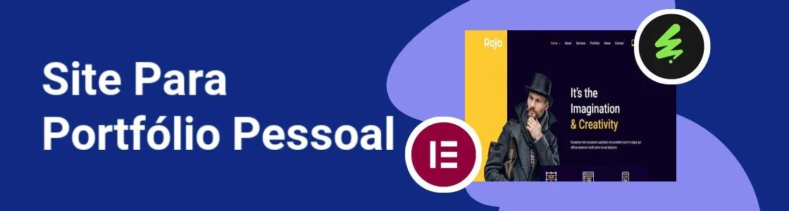 Wordpress completo portfolio pessoal LN8N2F8