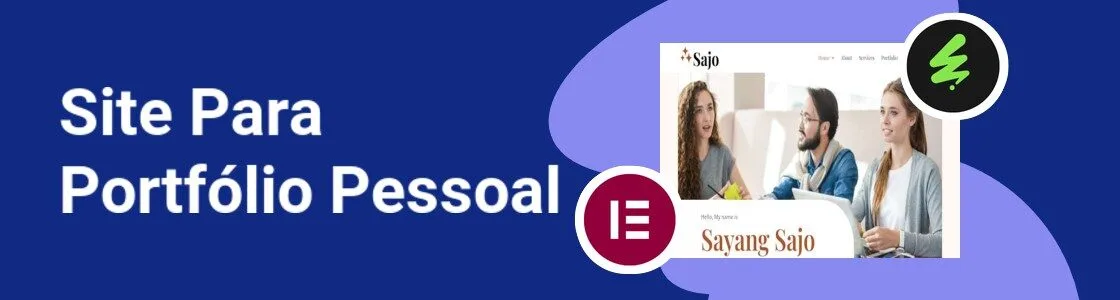 Wordpress completo portfolio pessoal UFSVTQV