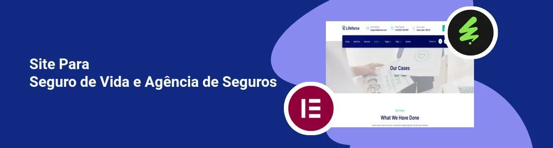 Wordpress completo seguro de vida e agencia de seguros A79CPM7