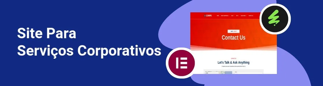 Wordpress completo servicos corporativos RVEKALP