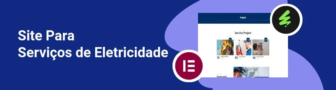 Wordpress completo servicos de eletricidade WU4AWUD