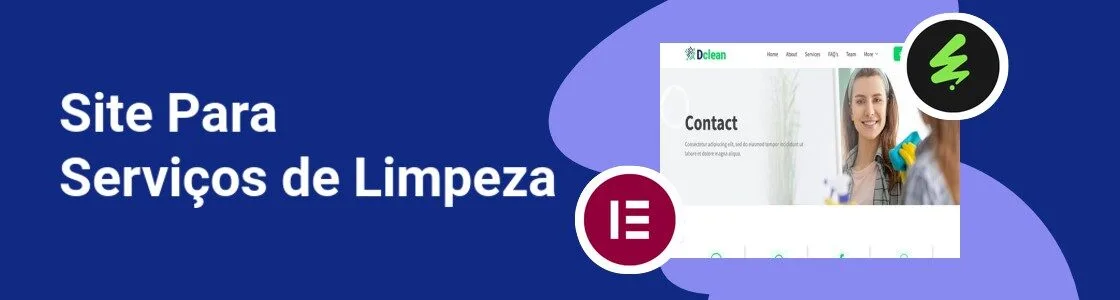 Wordpress completo servicos de limpeza SR567YG