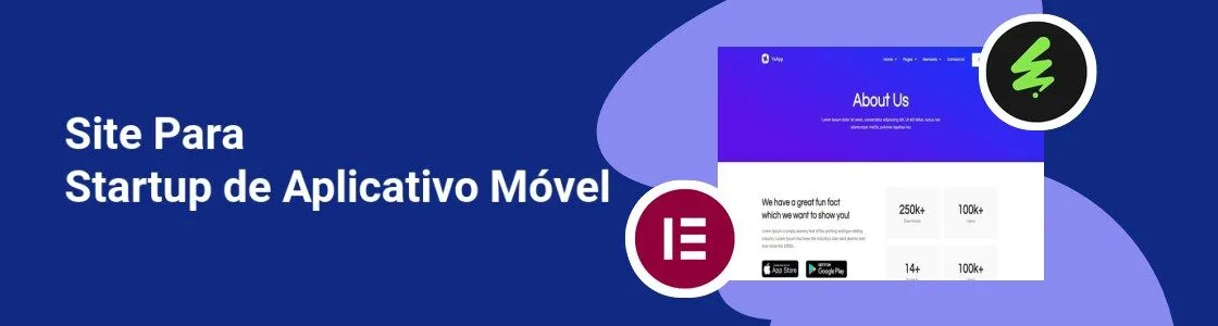 Wordpress completo startup de aplicativo movel XRV77CF