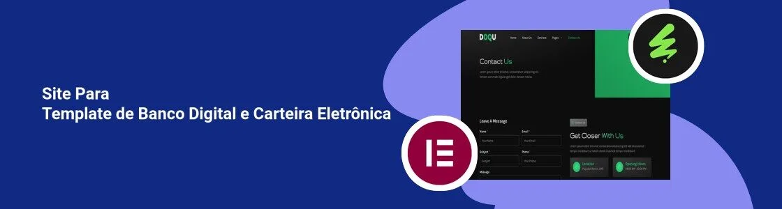 Wordpress completo template de banco digital e carteira eletronica W6UZDGY
