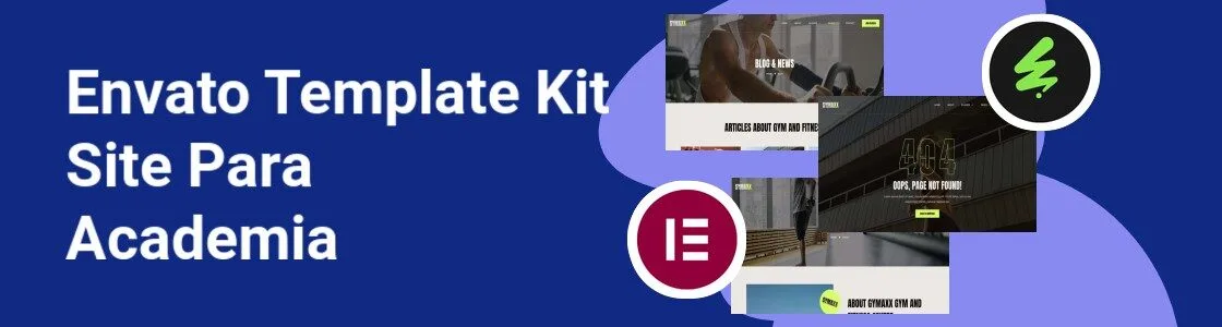 Wordpress completo template kit site para academia TG88MWC
