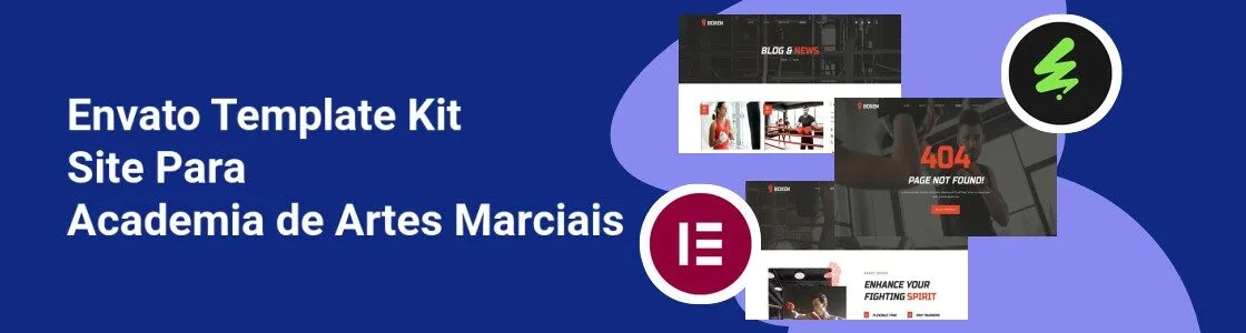 Wordpress completo template kit site para academia de artes marciais 2CKHF5T
