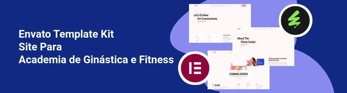 Wordpress completo template kit site para academia de ginastica e fitness BBS5EWL