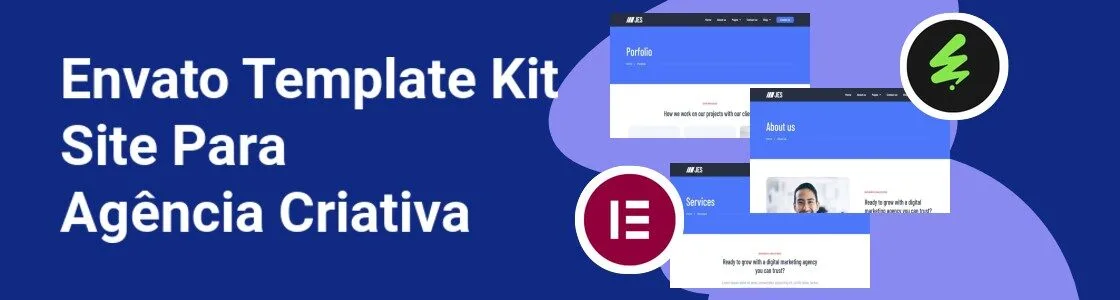 Wordpress completo template kit site para agencia criativa 5TFQNVP