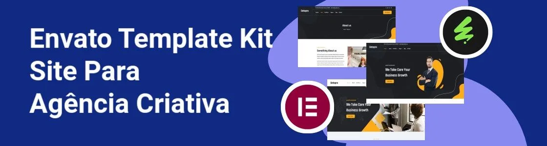 Wordpress completo template kit site para agencia criativa LFP4DYA