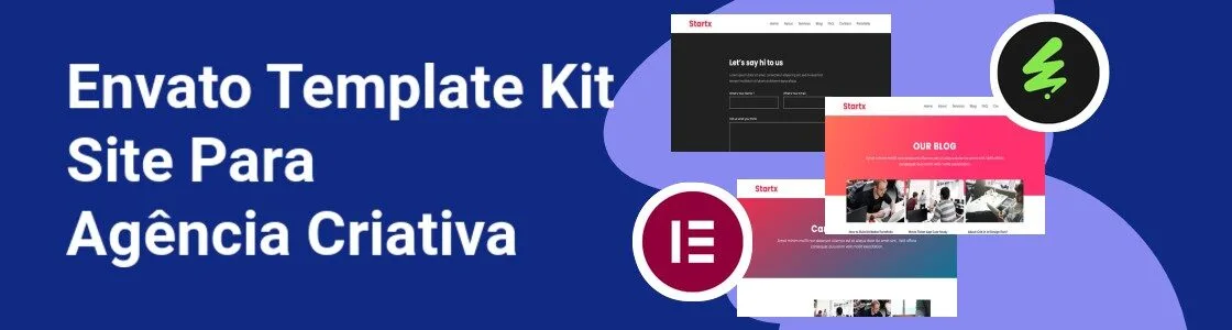 Wordpress completo template kit site para agencia criativa LRT8XMS