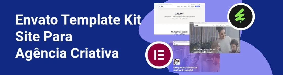 Wordpress completo template kit site para agencia criativa R4VBTMP