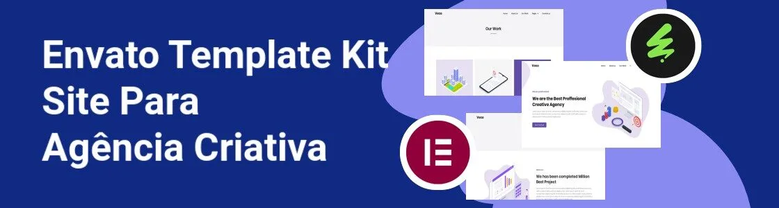 Wordpress completo template kit site para agencia criativa UEY3KY5