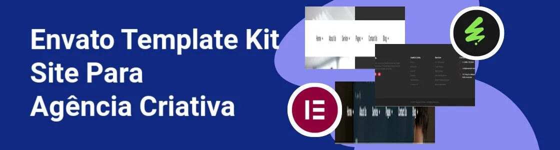 Wordpress completo template kit site para agencia criativa Z8KFJQQ