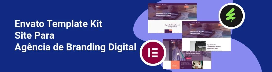 Wordpress completo template kit site para agencia de branding digital QNCVFRQ