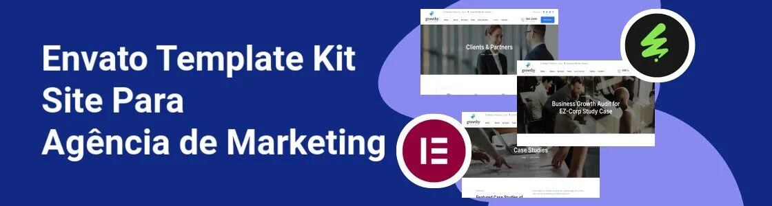 Wordpress completo template kit site para agencia de marketing PX2KPC7